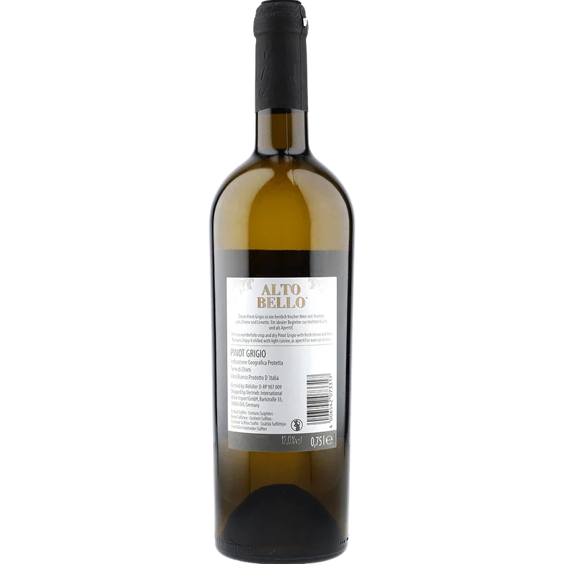 Alto Bello Pinot Grigio 12 % 0,75L FL