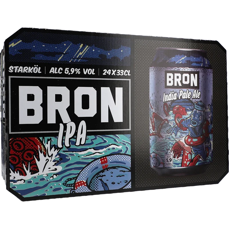 Åbro Bron IPA 5,9% 24x0,33L Dose zzgl. DPG Pfand