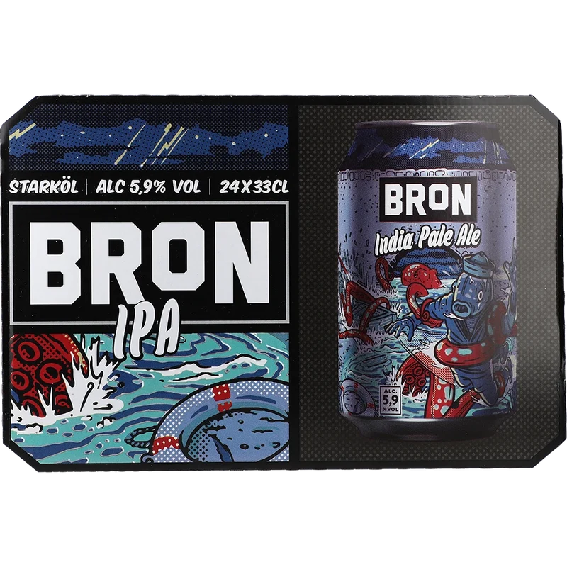 Åbro Bron IPA 5,9% 24x0,33L Dose zzgl. DPG Pfand