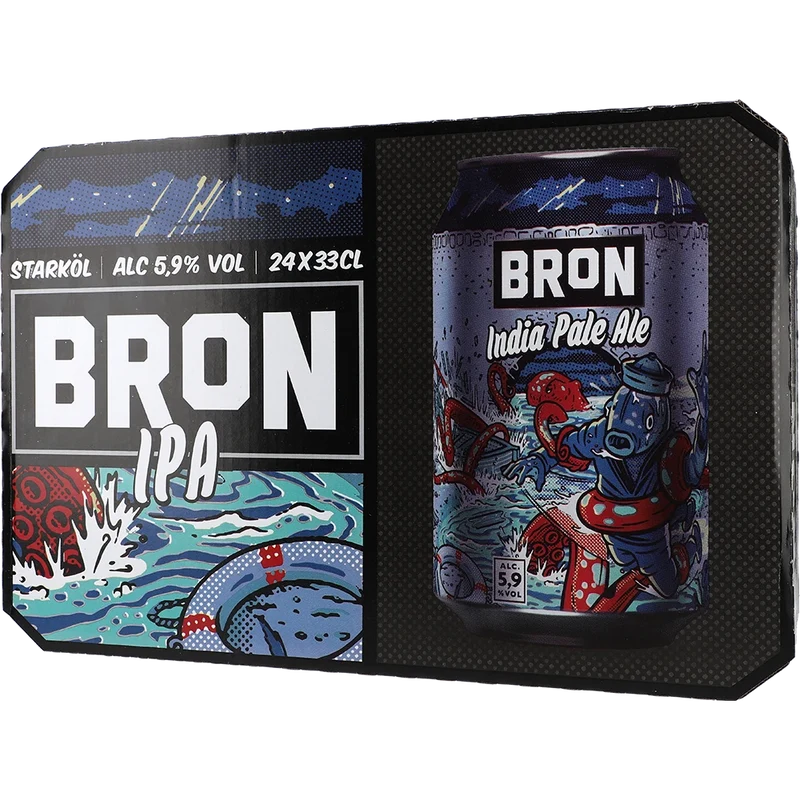 Åbro Bron IPA 5,9% 24x0,33L Dose zzgl. DPG Pfand