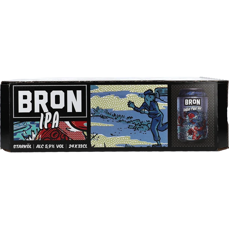 Åbro Bron IPA 5,9% 24x0,33L Dose zzgl. DPG Pfand