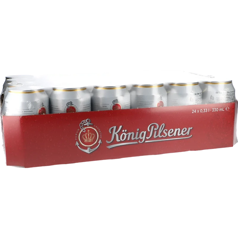 König Pilsener 4,9% 24x 0,33L Dose zzgl. DPG Pfand