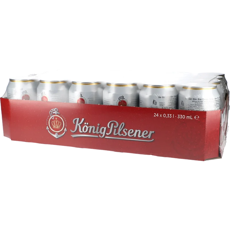König Pilsener 4,9% 24x 0,33L Dose zzgl. DPG Pfand