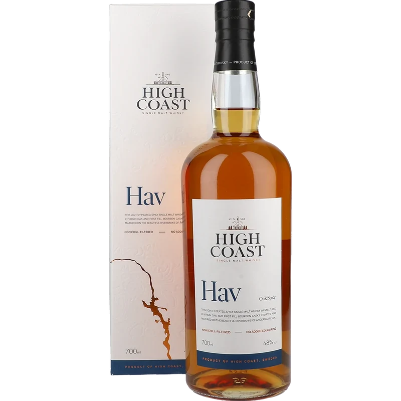 Box Whisky High Coast HAV Oak Spice 48 % 0,7L FL