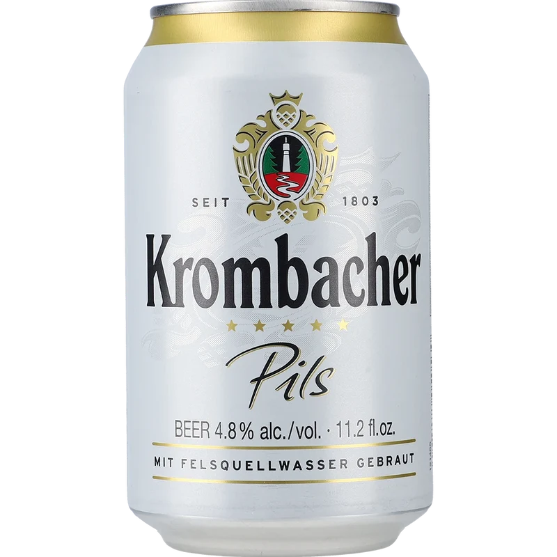 Krombacher Pils 4,8% 24x0,33L Dose zzgl. DPG Pfand