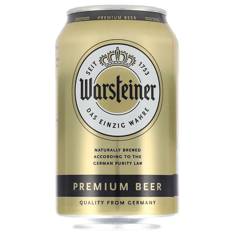 Warsteiner Premium 4,8% 24x0,33L Dose zzgl. DPG Pfand