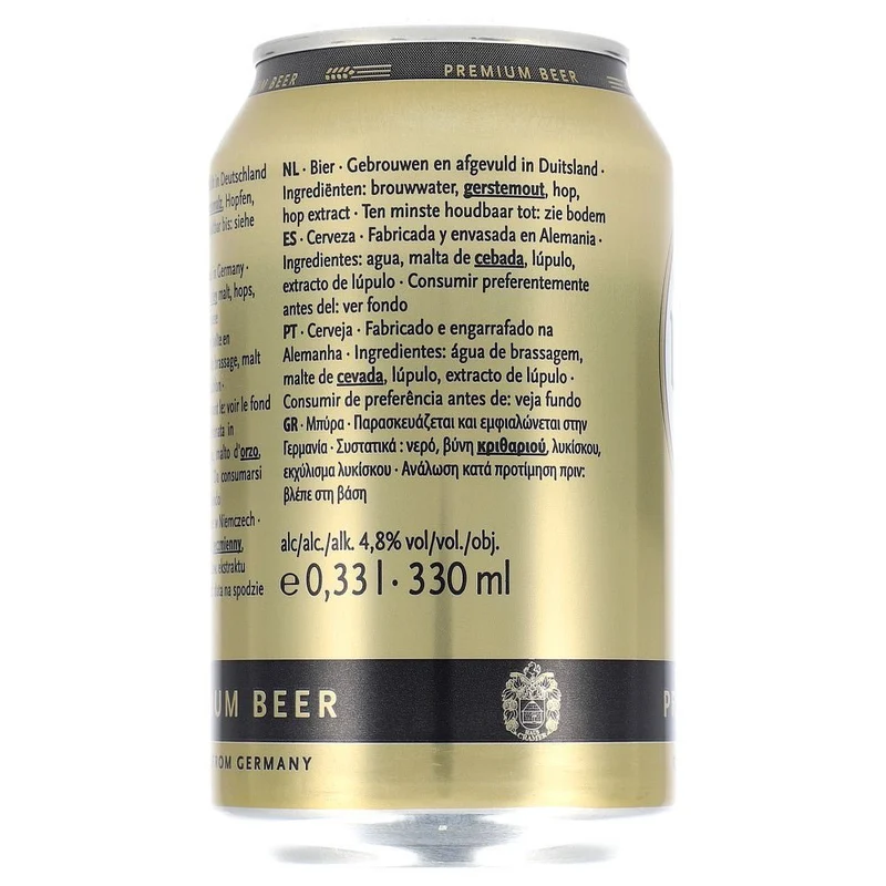 Warsteiner Premium 4,8% 24x0,33L Dose zzgl. DPG Pfand