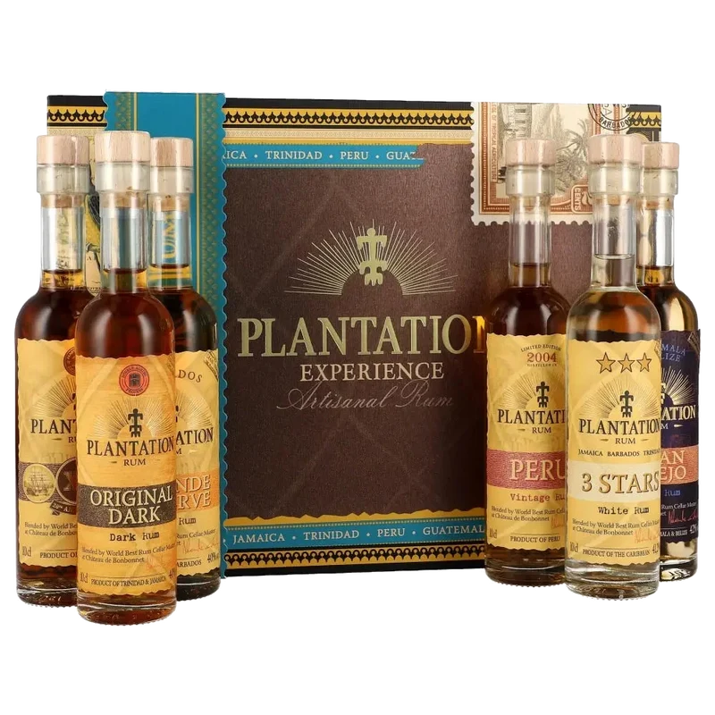 Plantation Cigar Box Artisanal Rum 40% 6X0,1L PCK