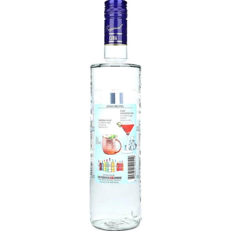 Cuba Pure Vodka 37.5 % 0,7L FL