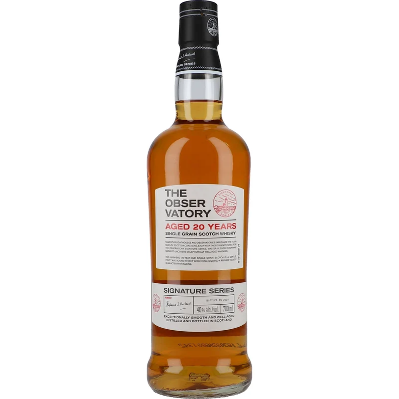 The Observatory 20YO Signature Series Single Grain Whisky 40% 0,7L FL