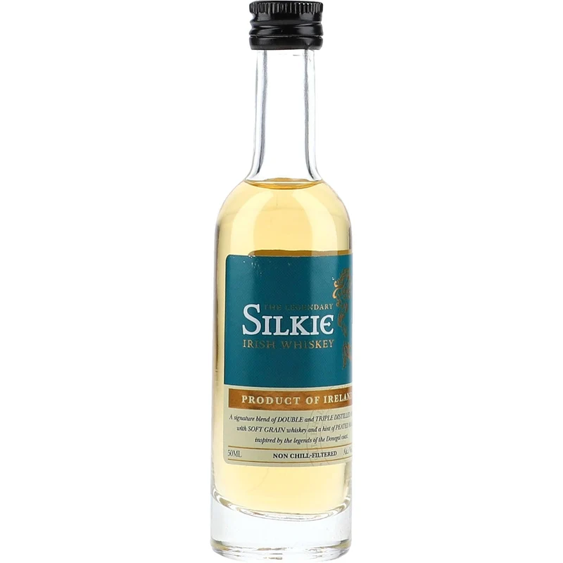 The Legendary Silkie Blended Irish Whiskey Non Chill Filtered Miniatures 46% 0,05L FL