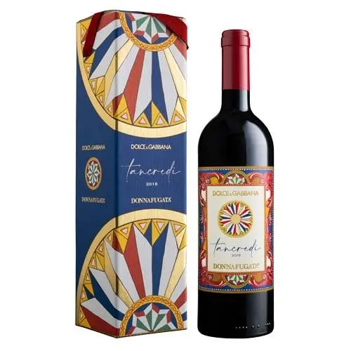 TANCREDI - Dolce&Gabbana e Donnafugata Terre Siciliane IGT Rosso 2020 - Astuccio singolo, 0.75 L
