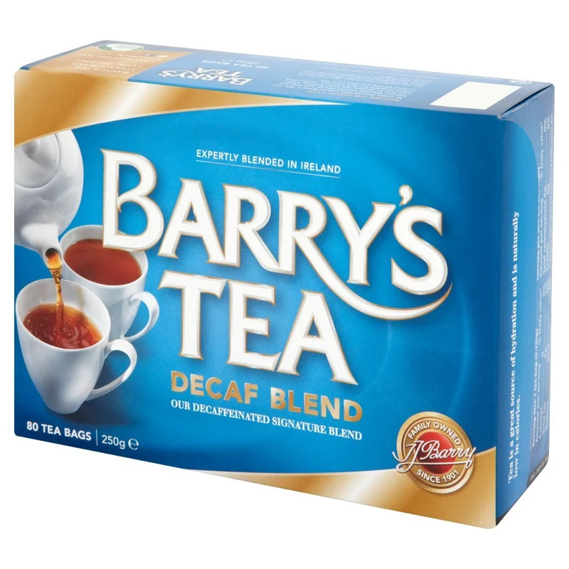 Barry's Irish Tea Decaf Blend (80 Bags)