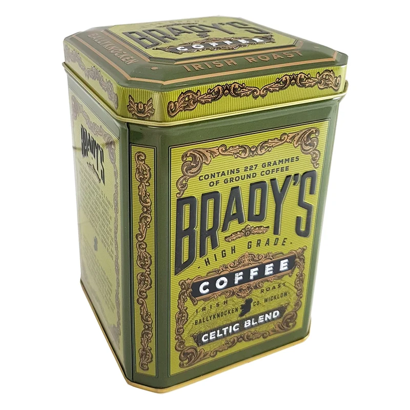 Brady's Celtic Blend Coffee - Tin (Grounds)