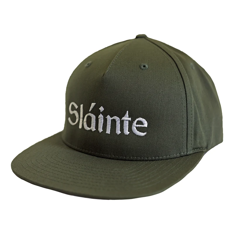 CLEARANCE - Irish Sláinte Flat Bill Cap