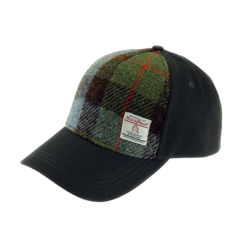 Unisex Harris Tweed® Tartan Baseball Cap