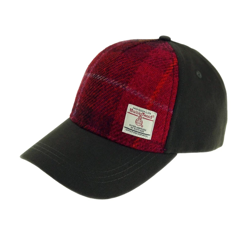 Unisex Harris Tweed® Tartan Baseball Cap