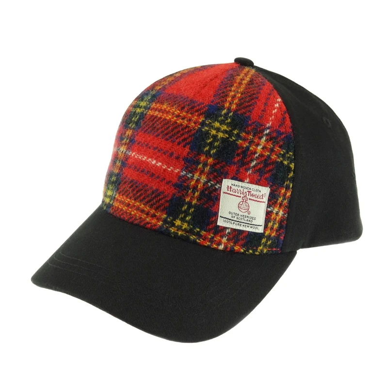 Unisex Harris Tweed® Tartan Baseball Cap