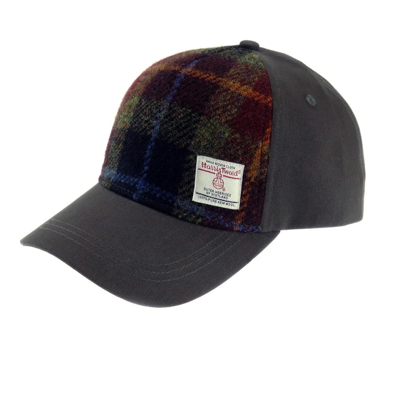 Unisex Harris Tweed® Tartan Baseball Cap