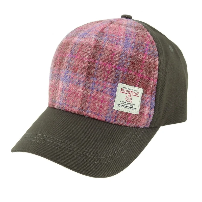 Unisex Harris Tweed® Tartan Baseball Cap