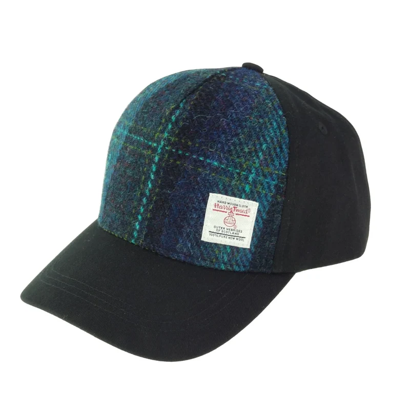 Unisex Harris Tweed® Tartan Baseball Cap