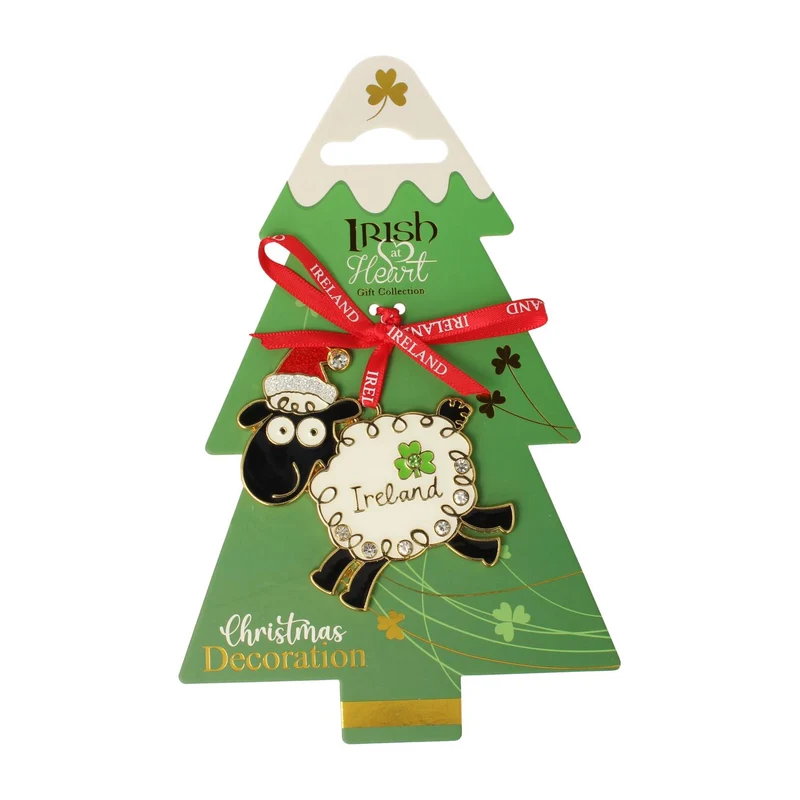 Irish at Heart Metal Decoration Sheep