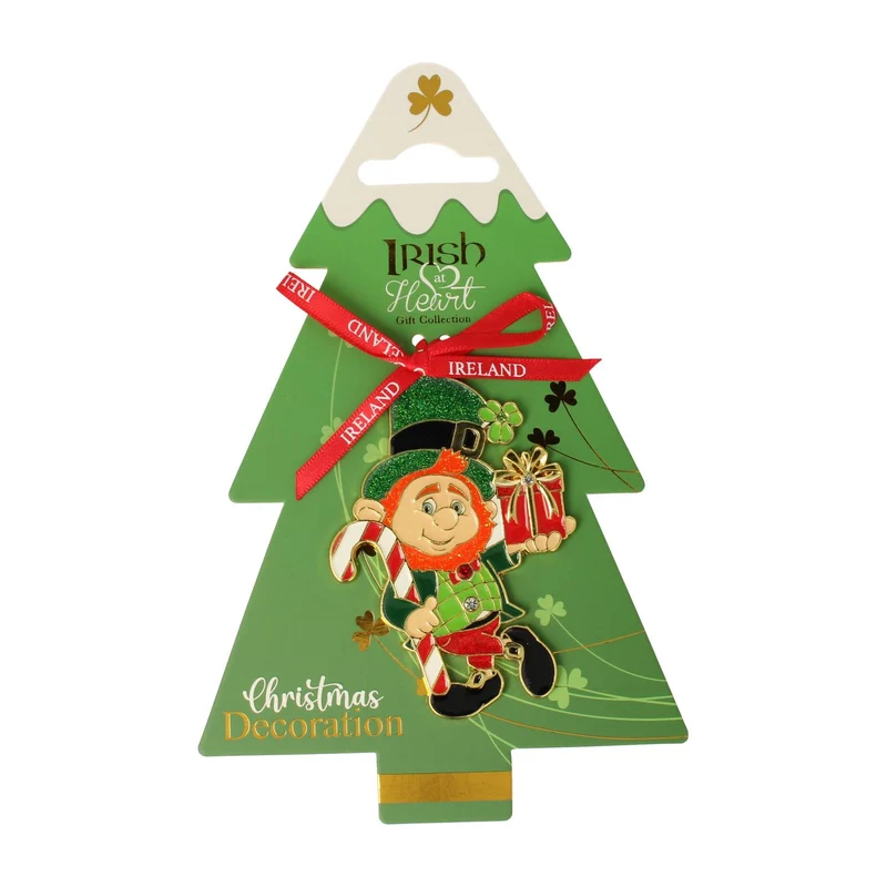 Irish at Heart Metal Decoration Leprechaun