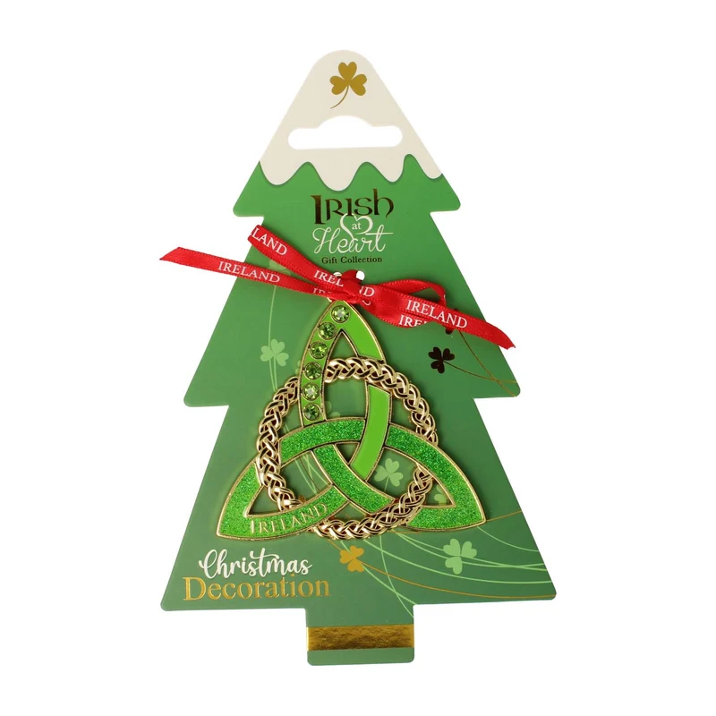 Irish at Heart Metal Decoration Trinity Knot