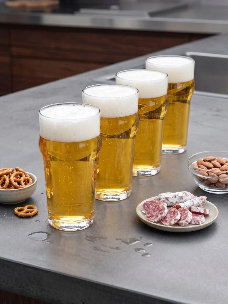 Cookinglife Biergläser Nonic 340 ml - 18 Stück