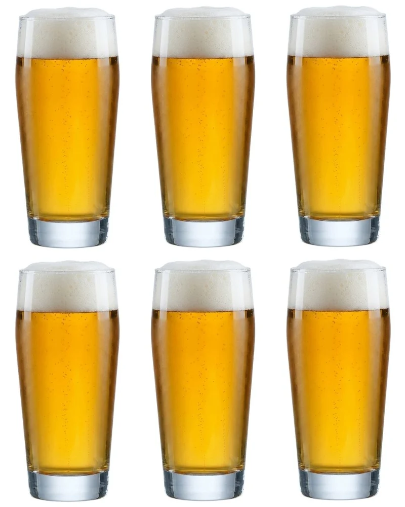 Cookinglife Biergläser Willybecher 330 ml - 6 Stück