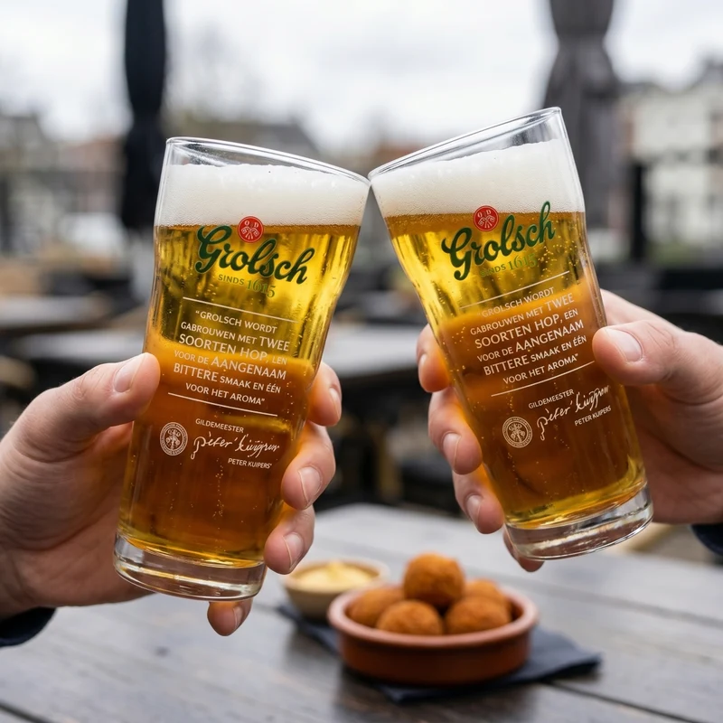 Grolsch Biergläser Craft - 250 ml - 4 Stück