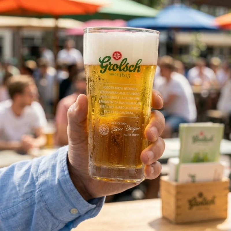 Grolsch Biergläser Craft - 250 ml - 4 Stück