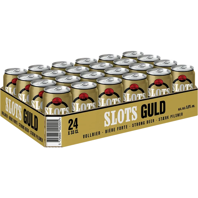 Slots Guld 5,9% 24x0,33L Dose zzgl. DPG Pfand