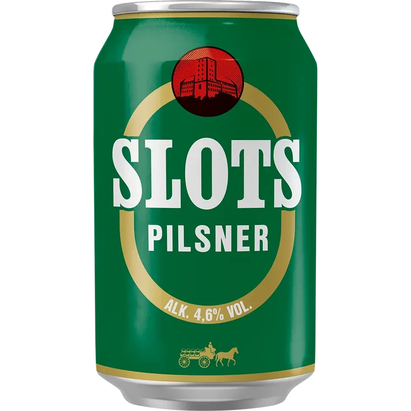 Slots Pilsner 4,6% 24x0,33L Dose zzgl. DPG Pfand