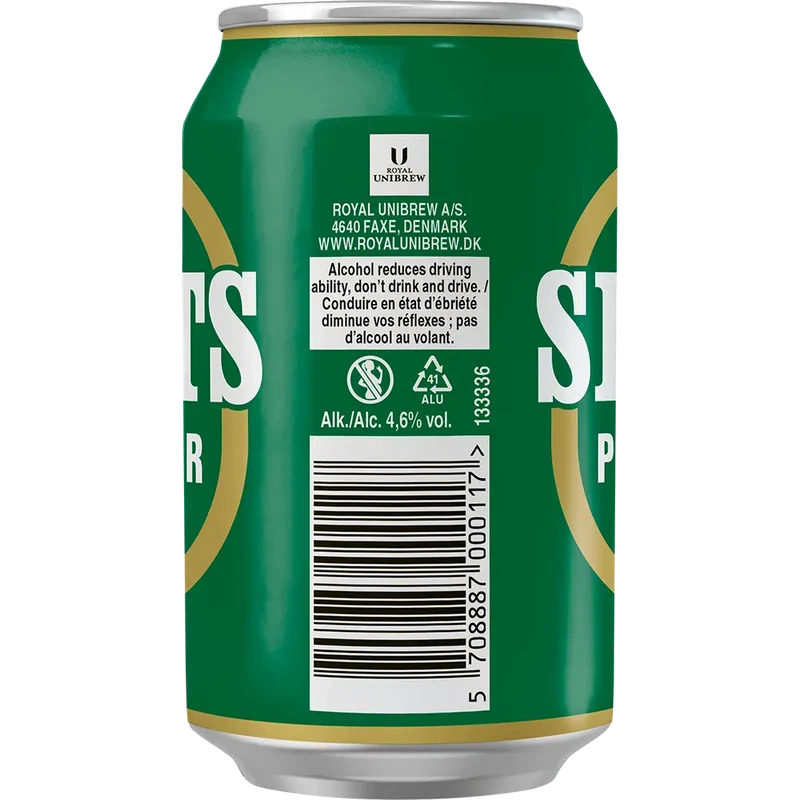 Slots Pilsner 4,6% 24x0,33L Dose zzgl. DPG Pfand