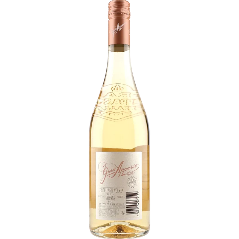 Gran Appasso Primitivo Rosé 12,5 % 0,75L FL