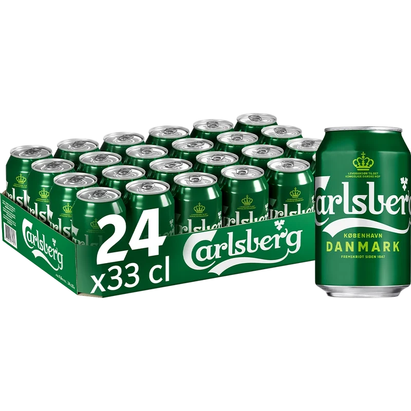 Carlsberg Pilsner 4,6% 24x0,33L Dose zzgl. DPG Pfand