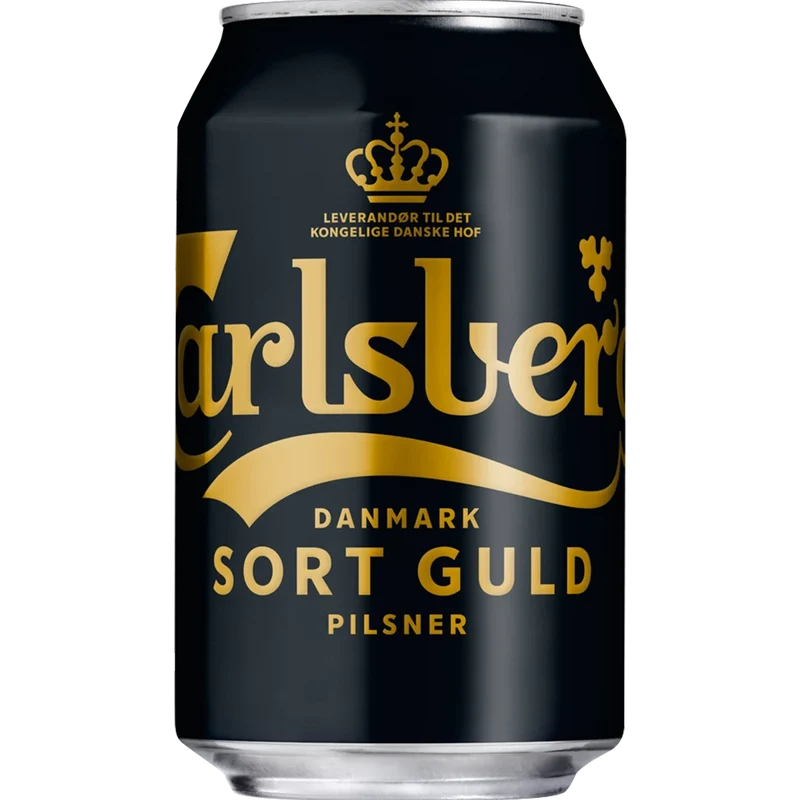 Carlsberg Sort Guld 5,8% 24x0,33L Dose zzgl. DPG Pfand