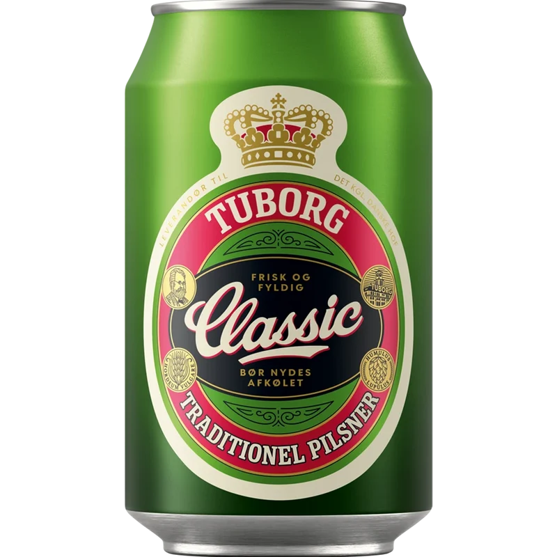 Tuborg Classic 4,6% 24x0,33L Dose zzgl. DPG Pfand