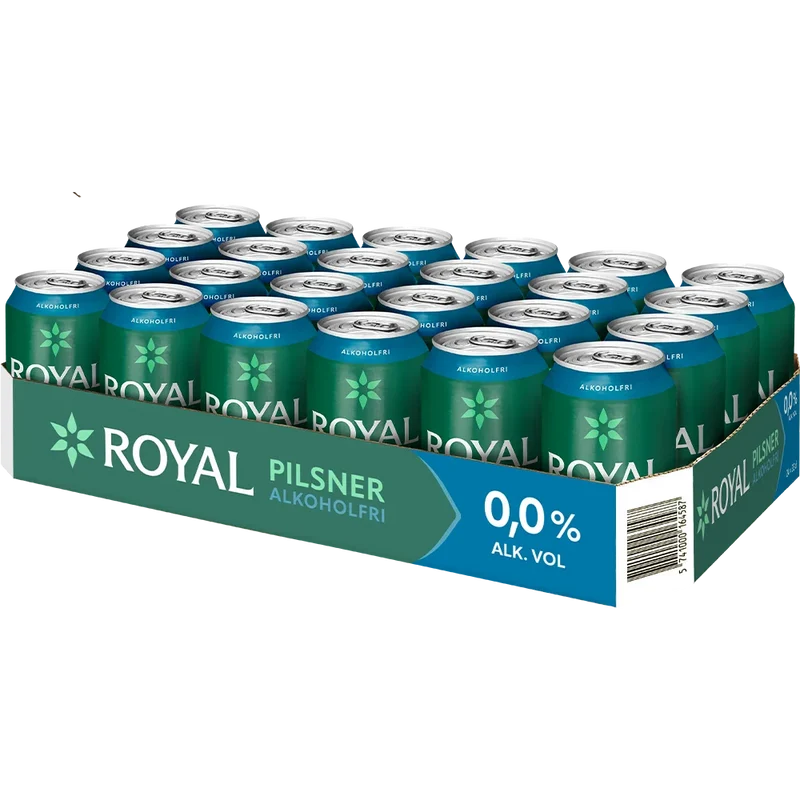 ROYAL Pilsner Alkoholfri 0,0% 24x0,33L Dose zzgl. DPG Pfand