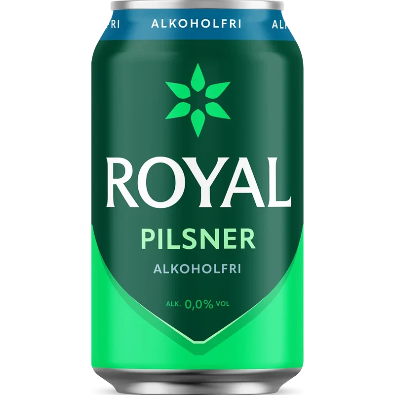 ROYAL Pilsner Alkoholfri 0,0% 24x0,33L Dose zzgl. DPG Pfand