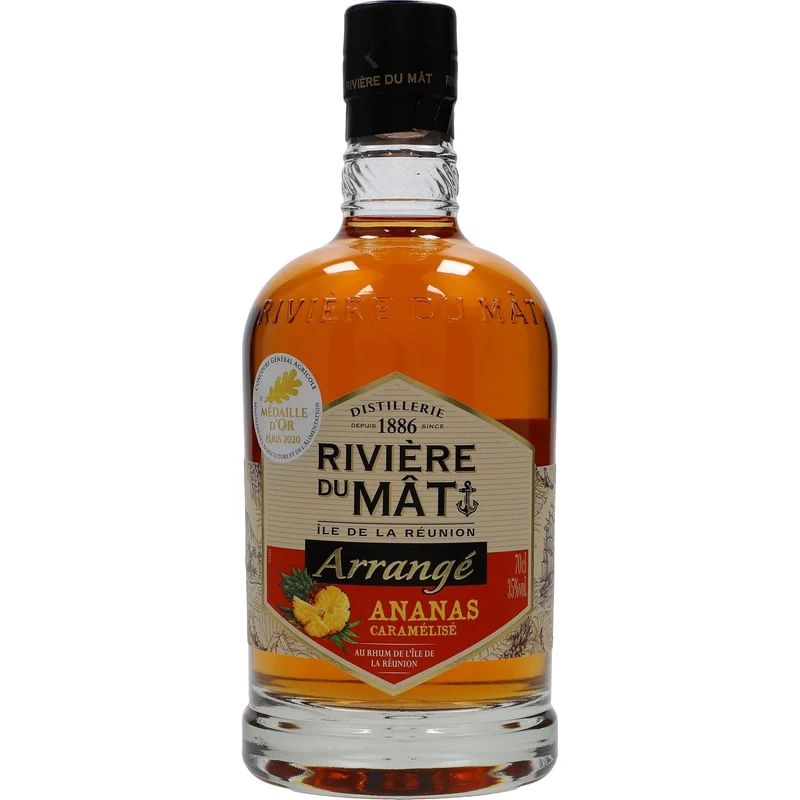 Riviere du Mat Arrangé Banane 35% 0,7L FL
