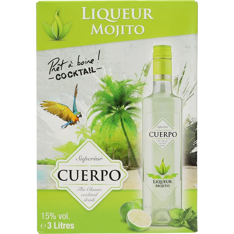 Cuerpo Mojito 15 % 3L BIB