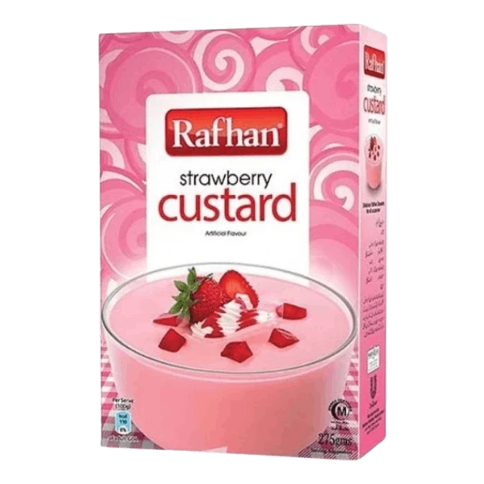 RAFHAN Custard Erdbeere 275g