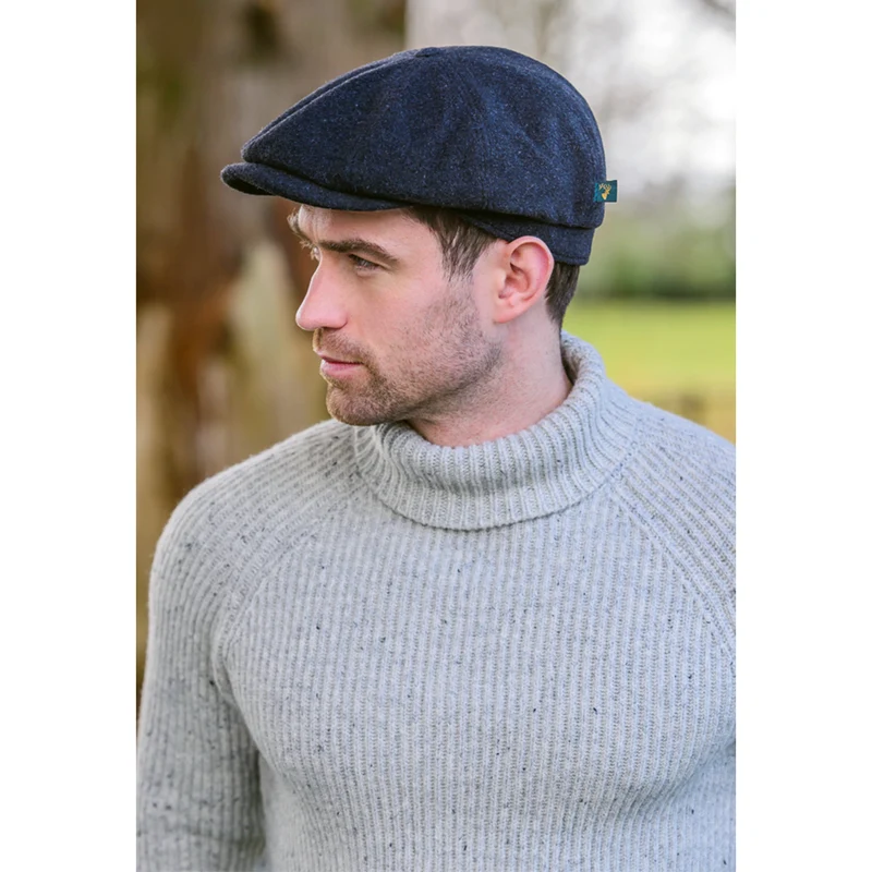 Mucros Weavers Trinity Wool Flat Cap