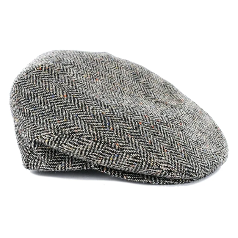 Mucros Weavers Trinity Wool Flat Cap
