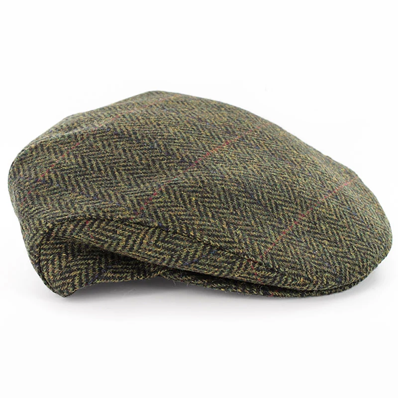Mucros Weavers Trinity Wool Flat Cap