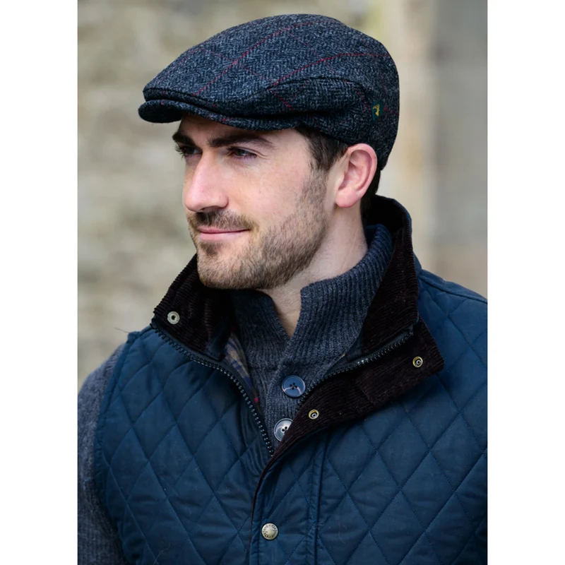 Mucros Weavers Trinity Wool Flat Cap