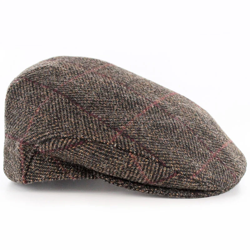 Mucros Weavers Trinity Wool Flat Cap
