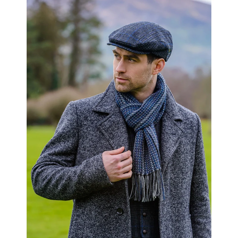 Mucros Weavers Trinity Wool Flat Cap